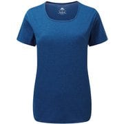 WOMEN’S TEMPI TEE 412737 M71 ミディーバルブルー Lサイズ [アウトドア カットソー レディース]