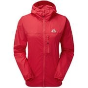 WOMEN’S AEROFOIL FULL ZIP JACKET 416109 C17 カプシカムレッド Mサイズ [アウトドア ウインドブレーカー レディース]