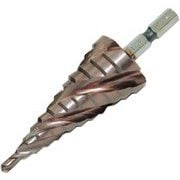 DIA T” 六角軸 スピードステップドリル 12段 径4・6・8・10・12・14・16・18・20・22・24・26mm No.2212