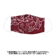 マスク チヂミマスクオトナ シャクヤク アカ 7JMP1121
