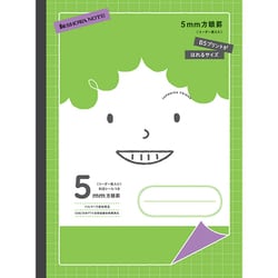 ジャポニカフレンズ プリント貼付用 5mm方眼 ノビ 緑 MFP-5G 054050503