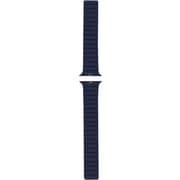 APW-SIL-MAG-NV42/44 [Apple Watch 44mm/42mm対応 ベルト シリコン素材 マグネット ソフトバンド ネイビー]