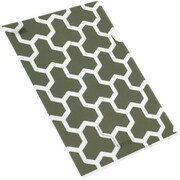 A4クリアホルダー【TEXTILE】オリーブ TXT-32-05
