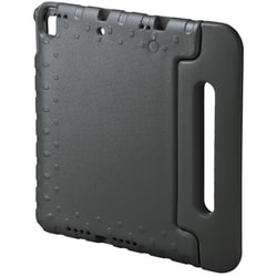 iPad 10.2インチ 2021年モデル/2020年モデル/2019年モデル用 衝撃吸収ケース ブラック PDA-IPAD1605BK