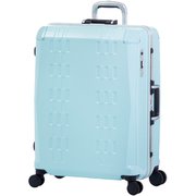 スーツケース デカかるR ハードタイプ 旅行日数目安：5～7泊 73L TSAロック搭載 前輪ストッパー ALI-018R-24 ミントブルー
