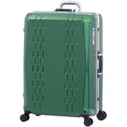 スーツケース デカかるR フレームタイプ 前輪ストッパータイプ 旅行日数目安:1週間以上 93L TSAロック搭載 ALI-018R-28 フォレストグリーン