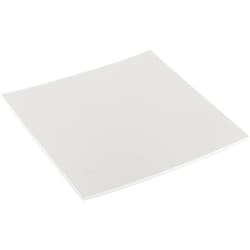 ゴム板（天然ゴム系）白厚み3mmX幅100mmX長さ100mm 901-1742