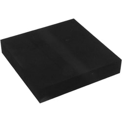天然ゴム系スポンジ厚み20mmX幅100mmX長さ100mm 901-1752