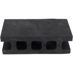 ブロックゴム高さ56mmX幅32mmX長さ100mm 901-1772