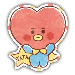 ヨドバシ Com エンスカイ Ensky Line Friends Bt21 トラベルステッカー Babyシリーズ Tata キャラクターグッズ 通販 全品無料配達