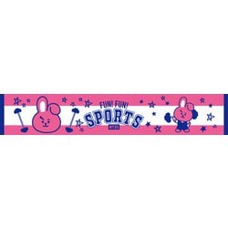 LINE FRIENDS BT21 フェイスタオル ジャガードタイプ BABYシリーズ COOKY [キャラクターグッズ]