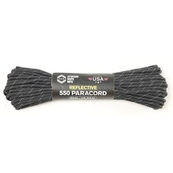ヨドバシ.com - アットウッドロープ Atwood Rope パラコード リフレクティブ 44046 ブラック [アウトドア テント 張り綱]  通販【全品無料配達】