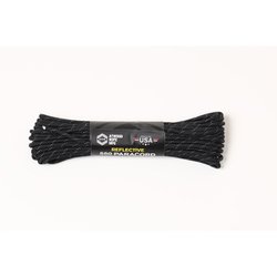 ヨドバシ.com - アットウッドロープ Atwood Rope パラコード リフレクティブ 44046 ブラック [アウトドア テント 張り綱]  通販【全品無料配達】