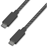 高耐久USB3.1ケーブル 1m(GEN2) ブラック ICCC-D10-B