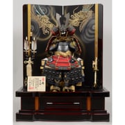 ryu-890-kongo [五月人形 8号 鎧飾り 高床 胴丸赤糸縅]