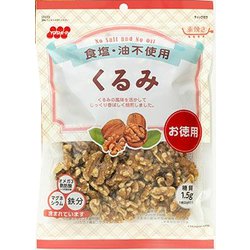 徳用食塩不使用くるみ 187g