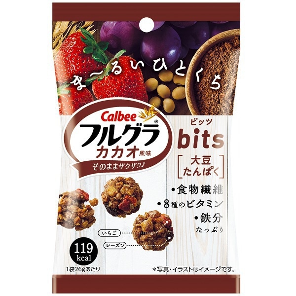 フルグラビッツ カカオ風味 26g シリアル