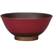 日本伝統色 塗分飯碗 古代朱（こだいしゅ）