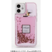 56017 [iPhone 12 mini用TPUケース Perfumeau Portable Pink Glitter]