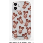 56030 [iPhone 12 mini用TPUケース Teddy Bears Transparent]