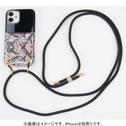 56046 [iPhone 12 mini用TPUケース Necklace Case-Snakeskin]