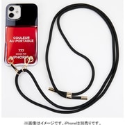 56047 [iPhone 12 mini用TPUケース Necklace Case-Coleur Au Portable Vernis Rouge Pur]