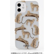 56081 [iPhone 12/12 Pro用TPUケース Transparent Leopard Mosaic]