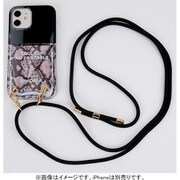 56096 [iPhone 12/12 Pro用TPUケース Necklace Case-Snakeskin]
