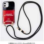 56097 [iPhone 12/12 Pro用TPUケース Necklace Case-Coleur Au Portable Vernis Rouge Pur]