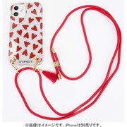 56098 [iPhone 12/12 Pro用TPUケース Necklace Case-Hearts]