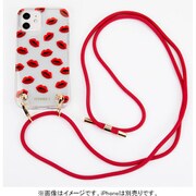 56100 [iPhone 12/12 Pro用TPUケース Necklace Case-Lips]