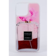 56104 [iPhone 12 ProMax用TPUケース Parfume Flowernude-pink]