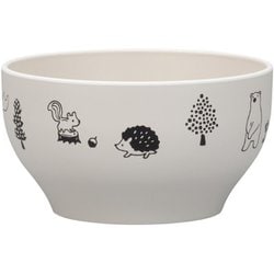 森の仲間たち お椀 グレイ