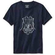 パフォーマンス グラフィック ティー 511553 Classic Navy/Bean Boot Graphic Lサイズ [アウトドア カットソー レディース]