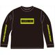 アクダマドライブ ロングTシャツ Black [キャラクターグッズ]