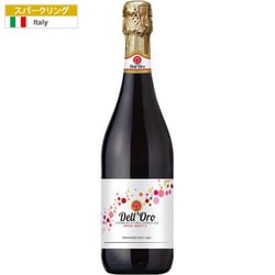 デル・オーロ ランブルスコ 7.5度 750ml イタリア/エミリア・ロマーニャ [スパークリングワイン]