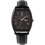 腕時計 オペラコレクション レディース BKレザー BK/PG 41×30mm OPL02BKSCBK