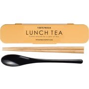 LUNCH TEA 箸スプーンセット YE
