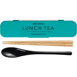 LUNCH TEA 箸スプーンセット GR