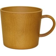 木目マグカップ ナチュラルブラウン 抗菌加工