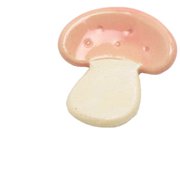 箸置 きのこ ピンク