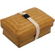 すす竹アジロ弁当 ゴムベルト付 中