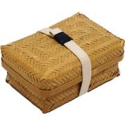 すす竹アジロ弁当 ゴムベルト付 小