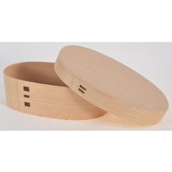 ヨドバシ.com - りょうび庵 曲げわっぱ小判弁当 小 無塗装 通販