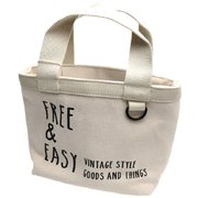 FREE＆EASY ランチトートバッグ ホワイト