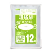 H007-12 [ネオパック7 規格袋 12号 0.007mm 半透明 200P]