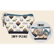 キャラクターグッズ 鬼滅の刃 イヤフォンポーチ B TYPE 04 嘴平伊之助