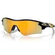RadarLock Path（レーダーロック パス） AsiaFit（Low Bridge Fit） OO9206-7438 Polished Black/Prizm 24k Polarized 国内正規品 [スポーツサングラス]