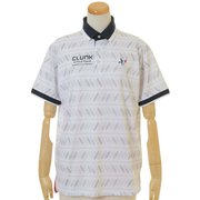 CL5KTG09 L WHT [冷感サーフ柄ポロ メンズ Lサイズ ホワイト]
