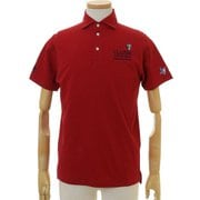 CL5KTG12 XXL RED [ゴルフウェア ストレッチサッカーベーシックポロ メンズ XXLサイズ レッド]